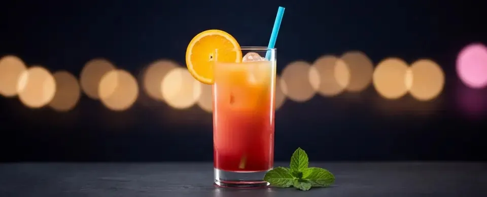 Tequila Sunrise Cocktail